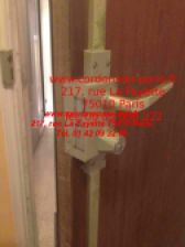 serrure vachette radial verticale