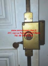 serrure jpm 505 a tirage