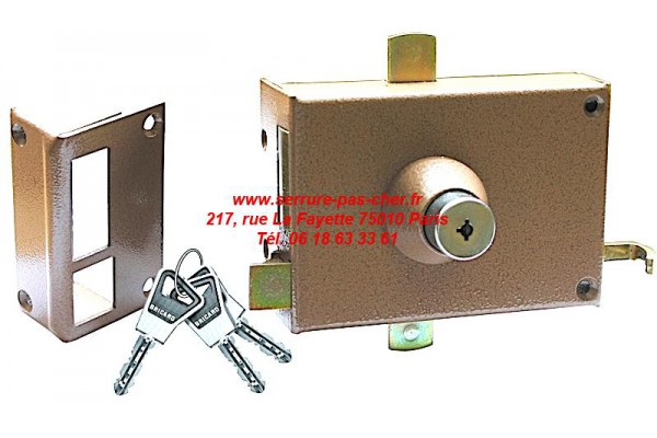 bricard horizontale a tirage cuirasse